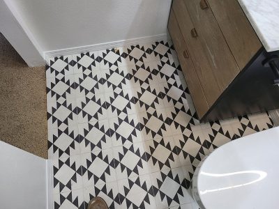 Bathroom Tile Flooring Services